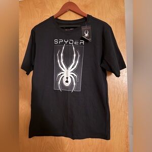 Spyder Black and White Spider Graphic Tee